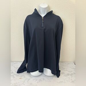 32 Degrees Heat Jacket Blue Zip Lightweight Athletic Womens XL Henley Zip​